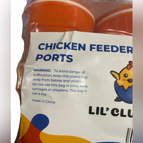 Chicken feeder ports 4pk NWT - Picture 2 of 5